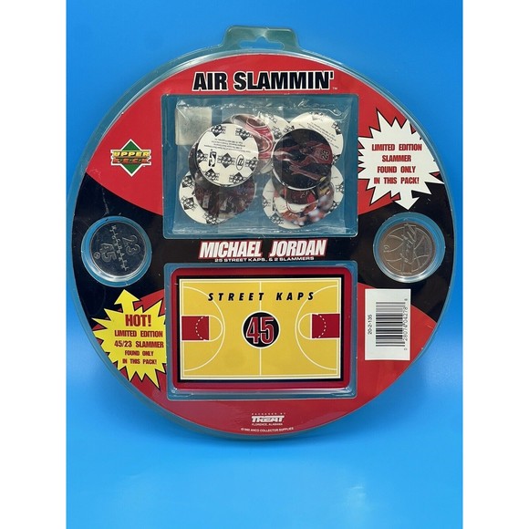 Michael Jordan 1995 Upper Deck Air Slammin Street kaps 45 - Picture 1 of 5